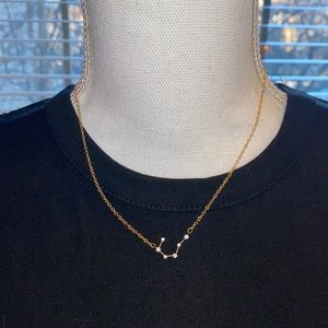 2 for $22 Astrological Cancer Star Sign Gold Necklace